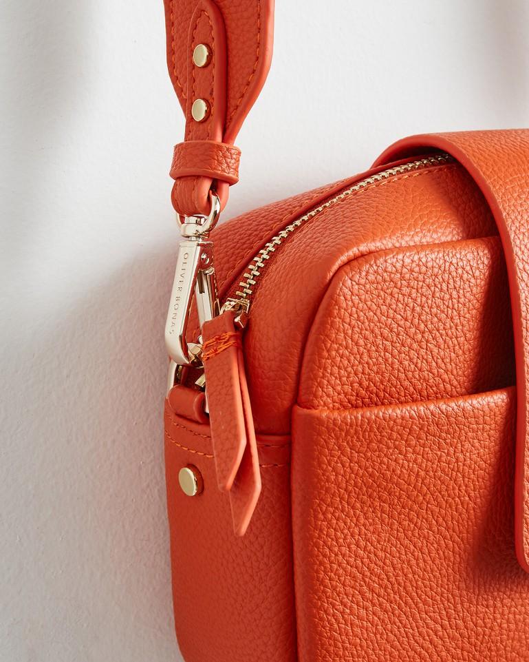 Oliver Bonas Emilia Chevron Print Strap Crossbody Camera Bag in