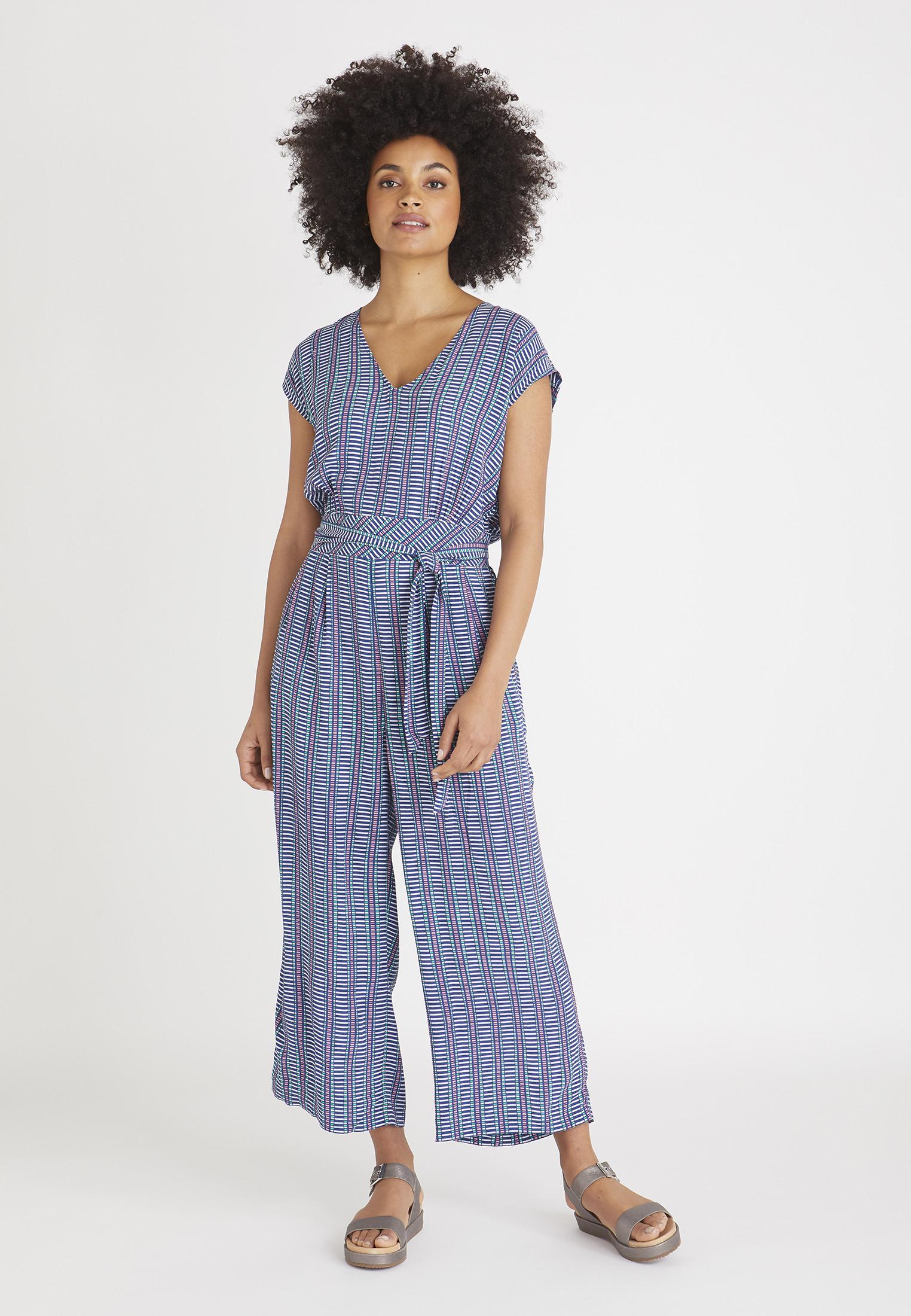 oliver bonas navy jumpsuit