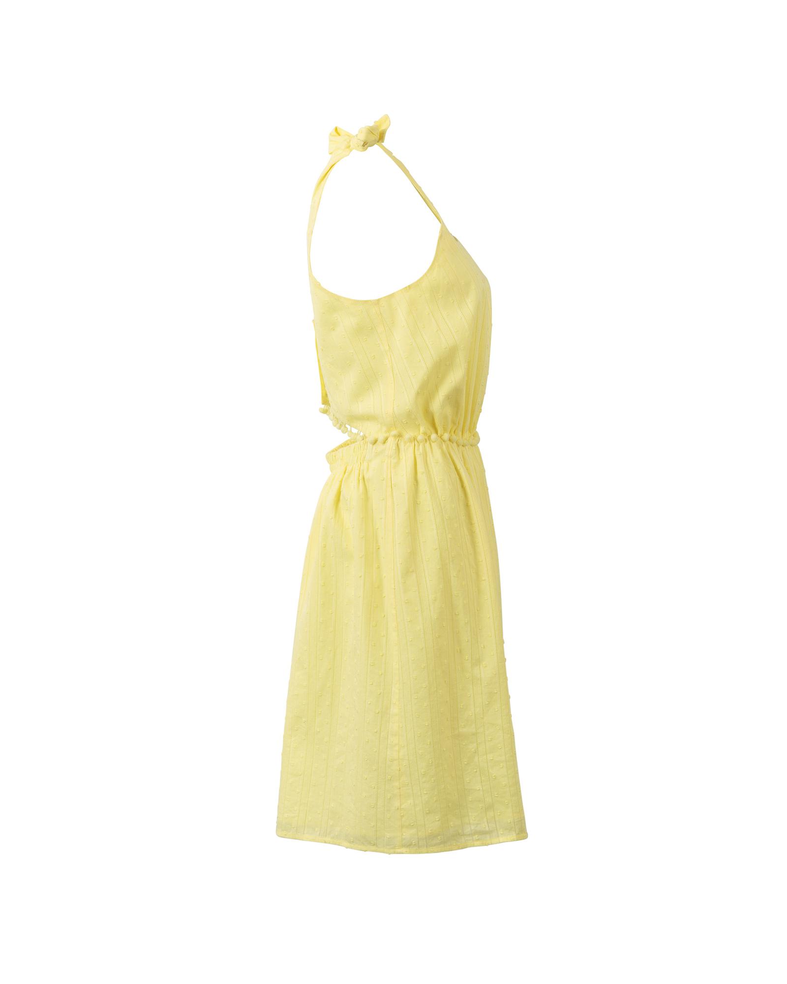 oliver bonas yellow dress