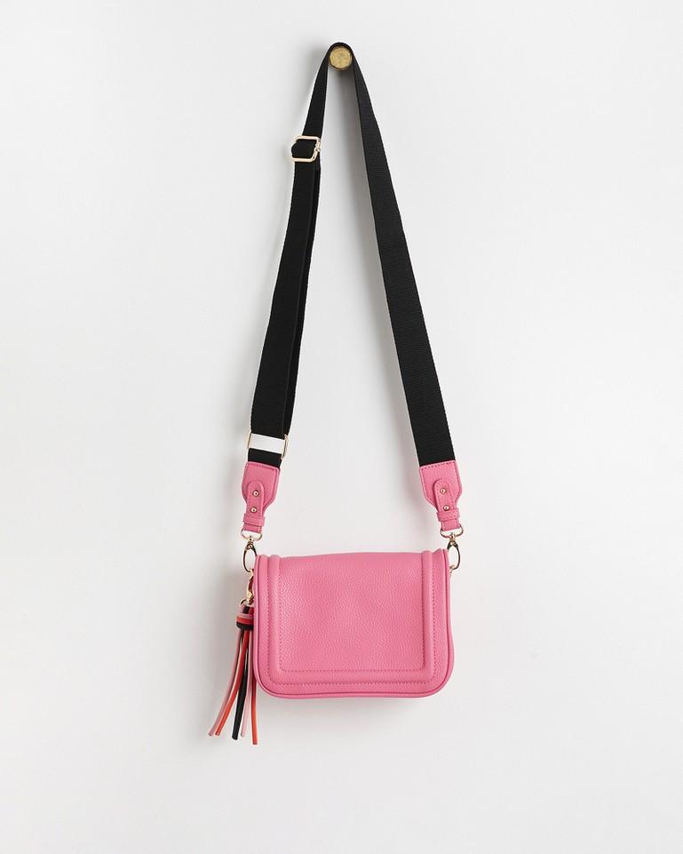 Oliver Bonas Tilly Triple Pocket Crossbody Bag Small in Pink Lyst