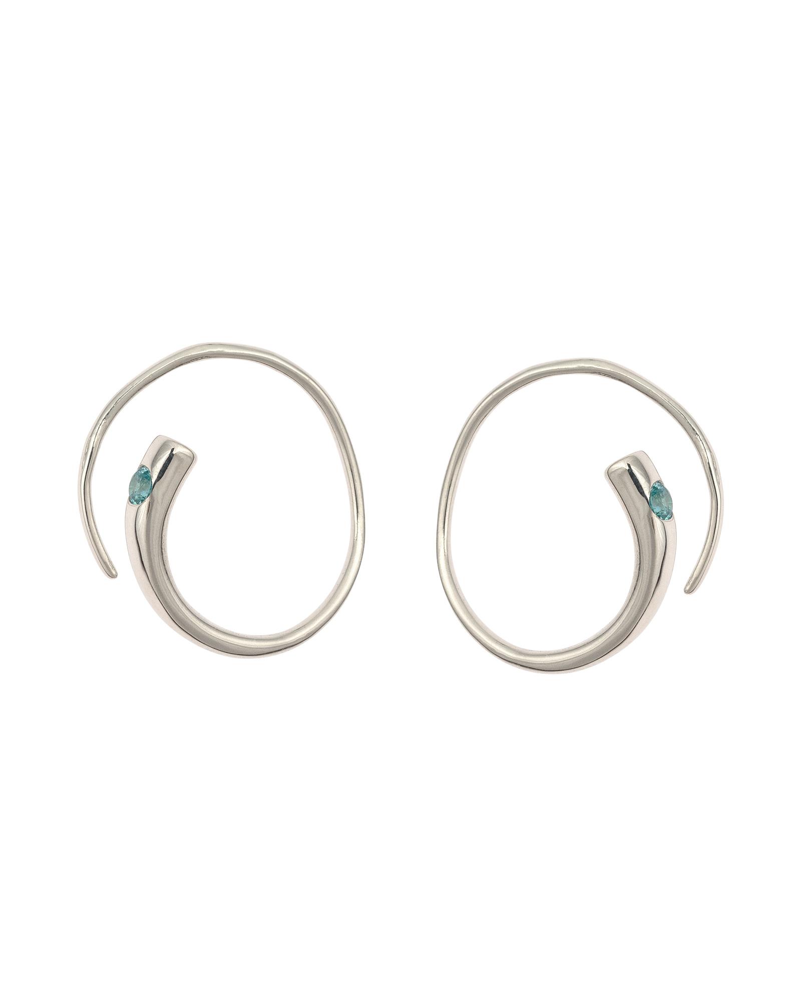 Oliver Bonas Silver Hoops 2024 www.alhudapk