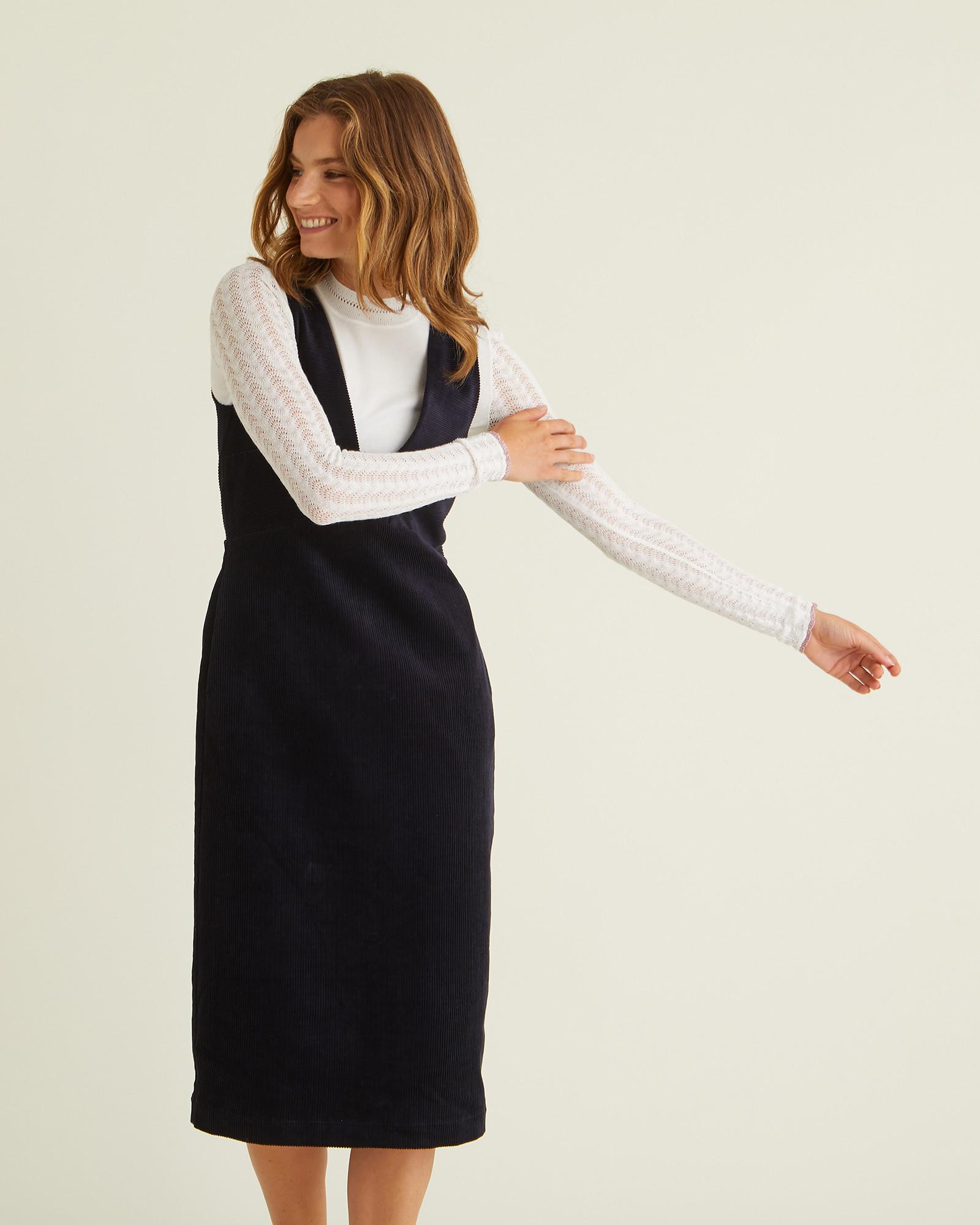 oliver bonas pinafore dress