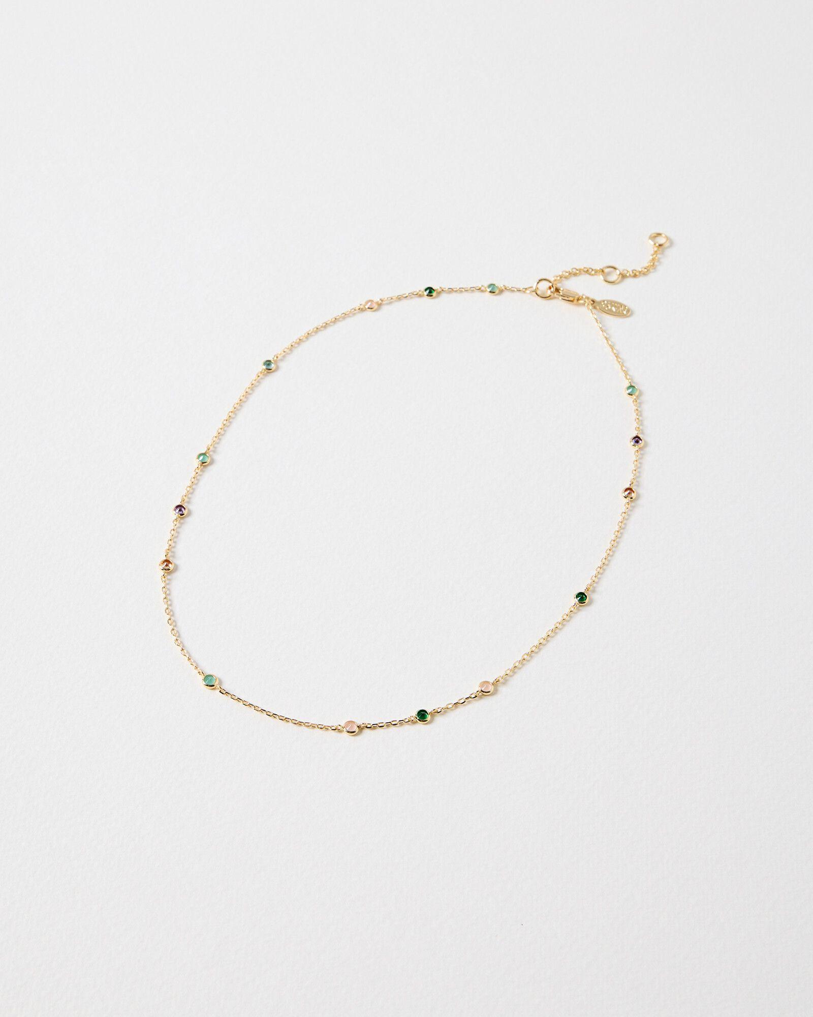 Oliver bonas circle necklace best sale