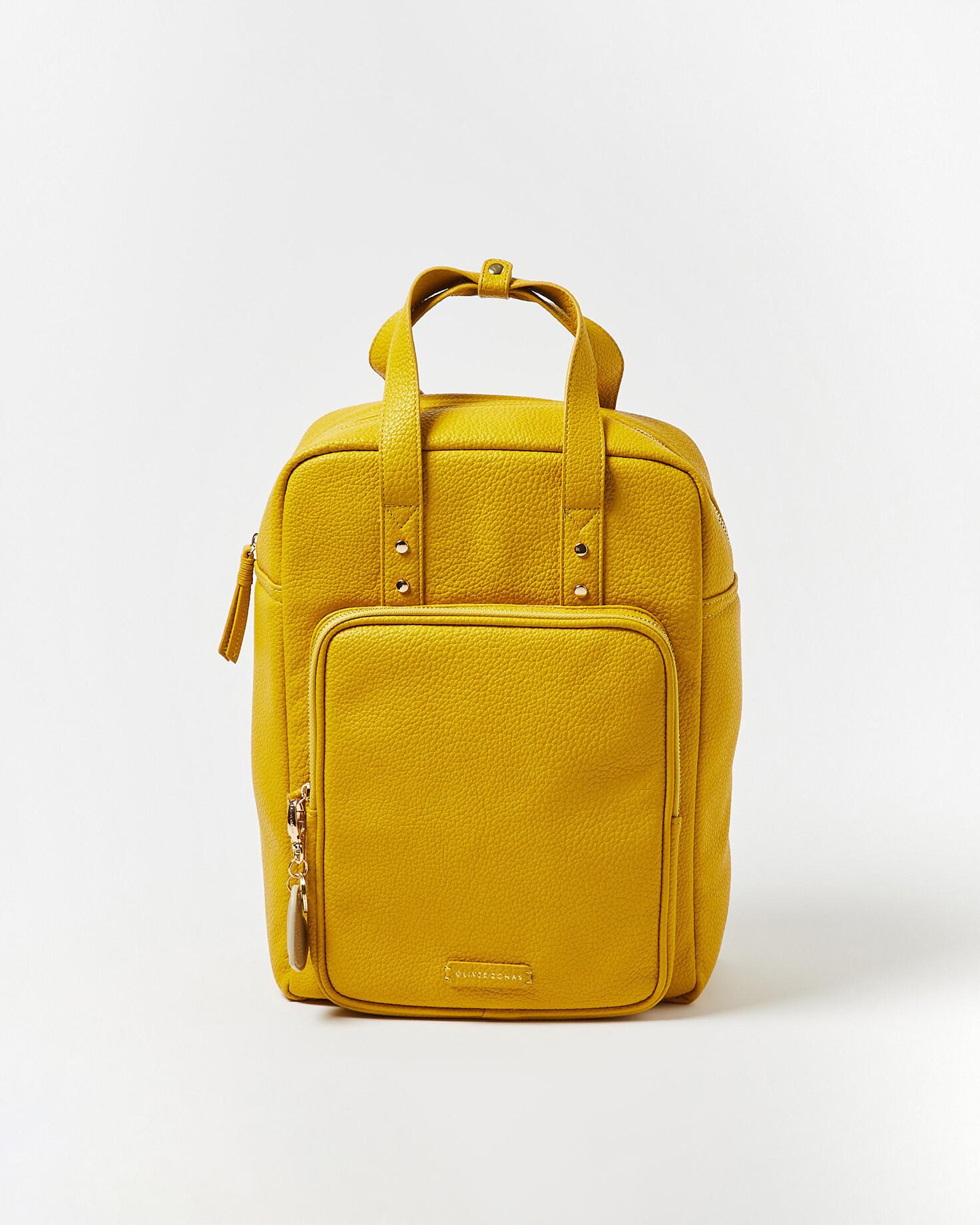 Oliver Bonas Mami Yellow Laptop Backpack Lyst UK