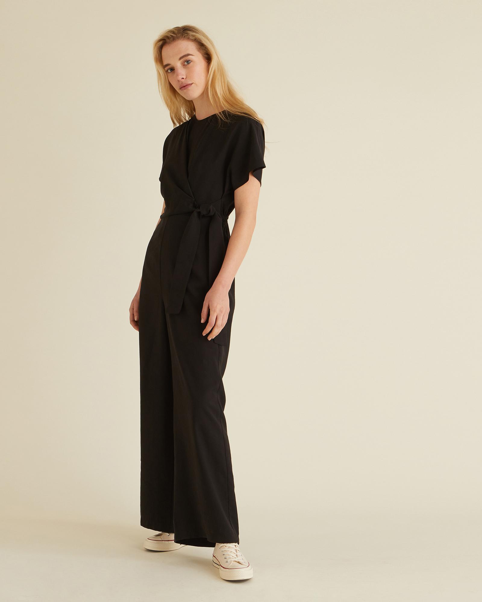 oliver bonas black jumpsuit