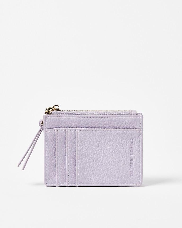 Oliver Bonas Kadie Lilac Pocket Card Holder in Purple Lyst