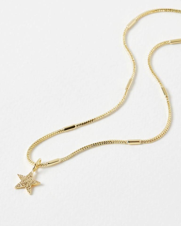 Oliver bonas store star necklace