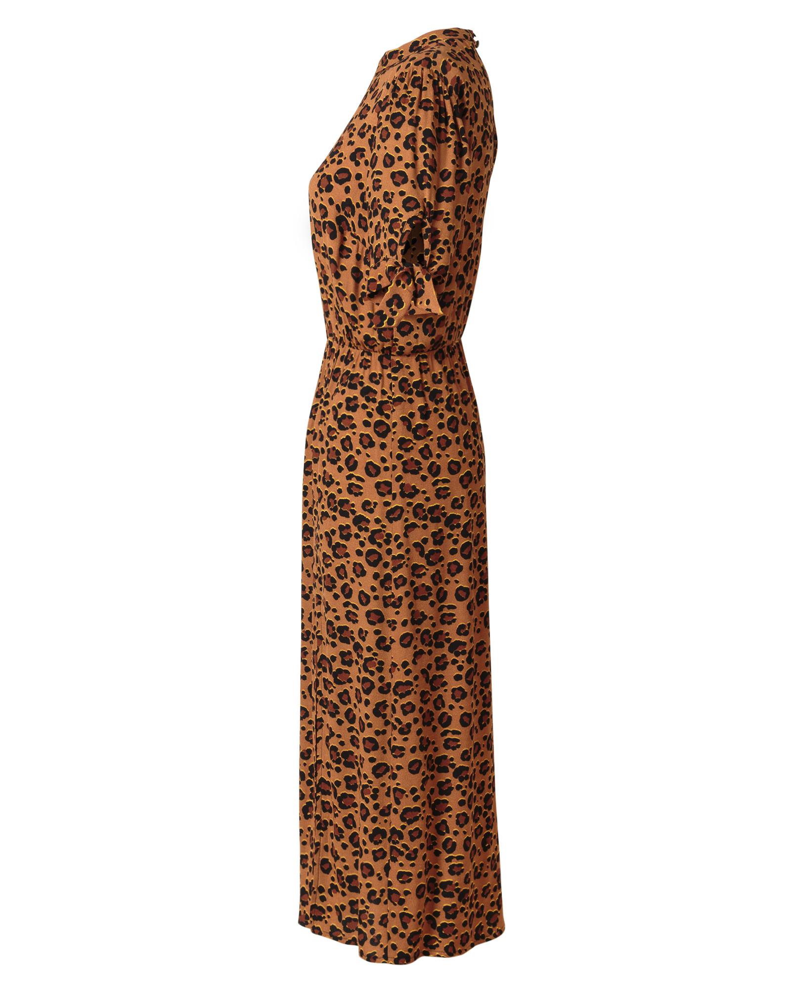 oliver bonas animal print dress