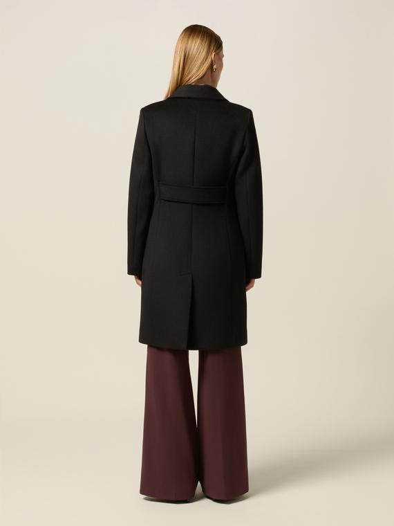 Cappotto Monopetto Cappotto Nero Oltre Cappottino Primavera Donna