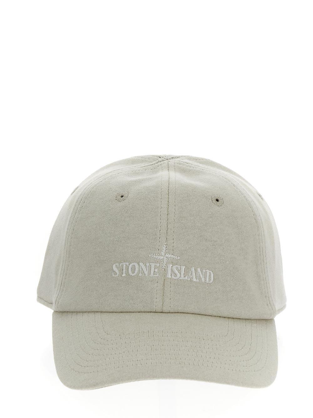 Stone island grey baseball cap Clearance