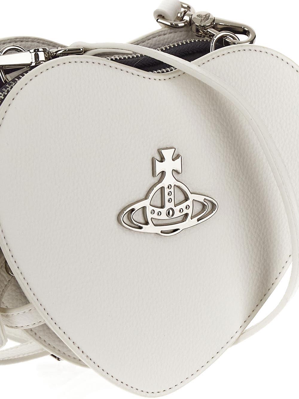 VIVIENNE WESTWOOD WHITE HEART BAG – LYUU