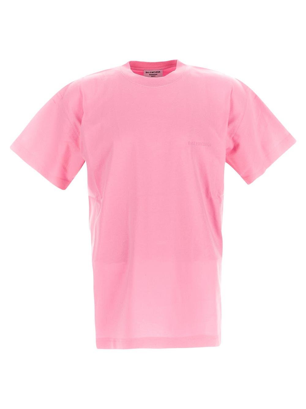pink balenciaga shirt