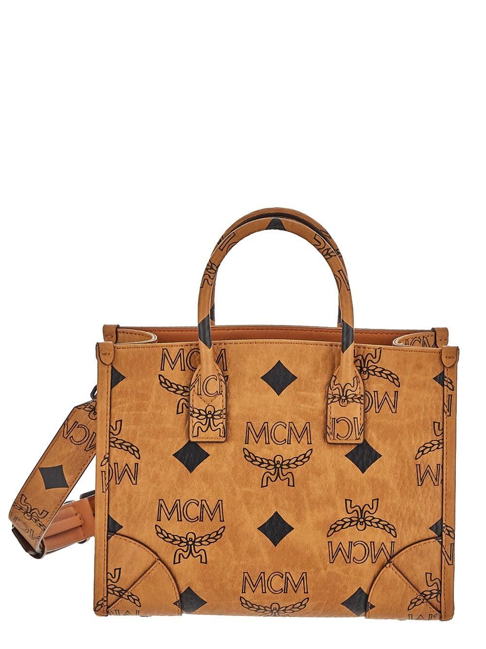 MCM Gold Tote Bags