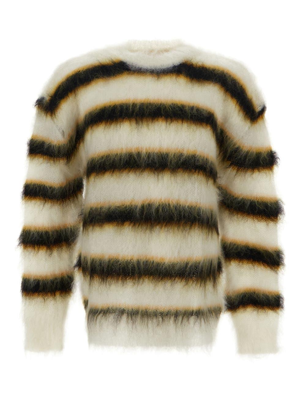 Marni Fuzzy Wuzzy Knit Sweater in Green for Men | Lyst