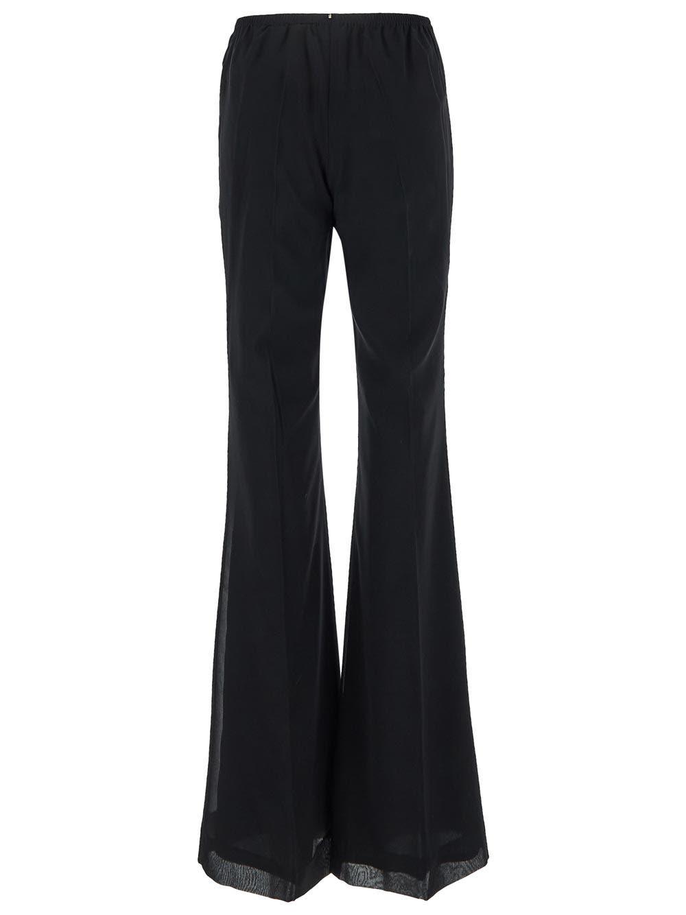 パンツ SPORTMAX SLIM FIT FLARE PANTS Sportmax Slim Fit Flare Pants in Blue | Lyst UK
