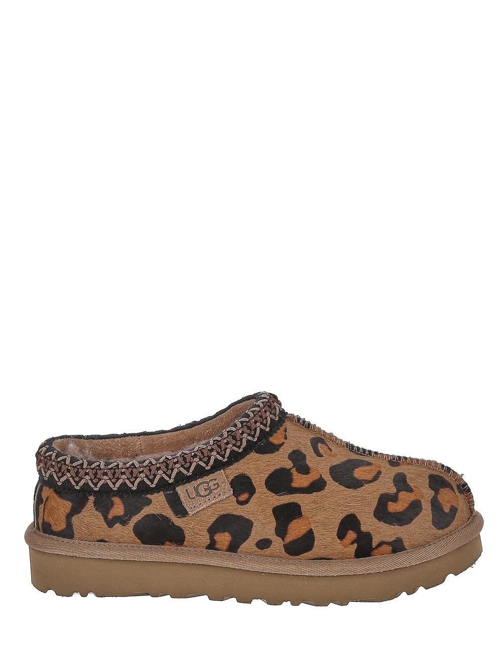 Ugg tasman sales leopard slippers