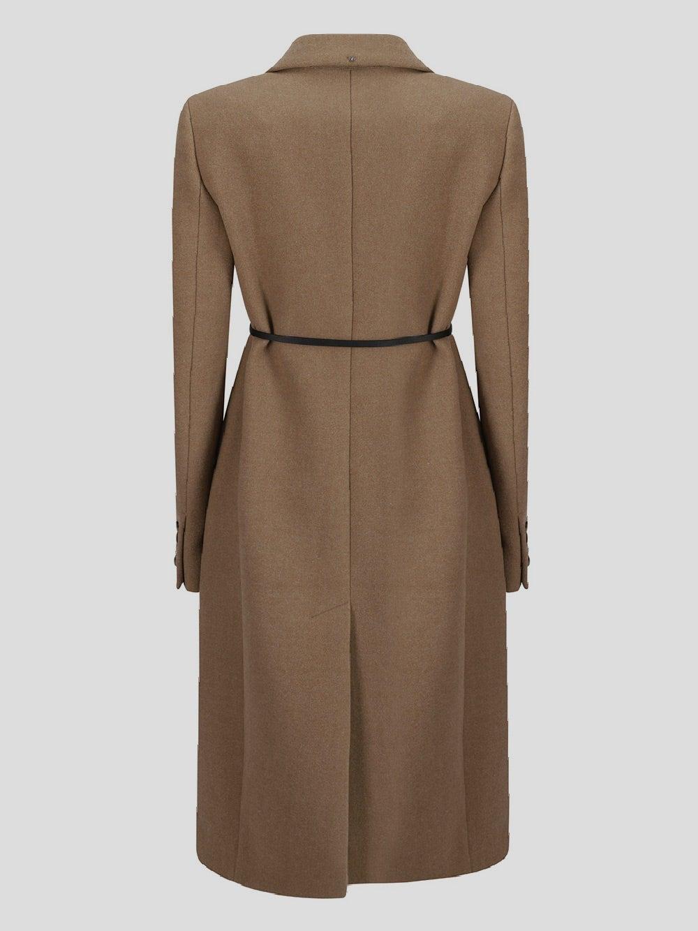 Sportmax Ghia Coat in Brown | Lyst