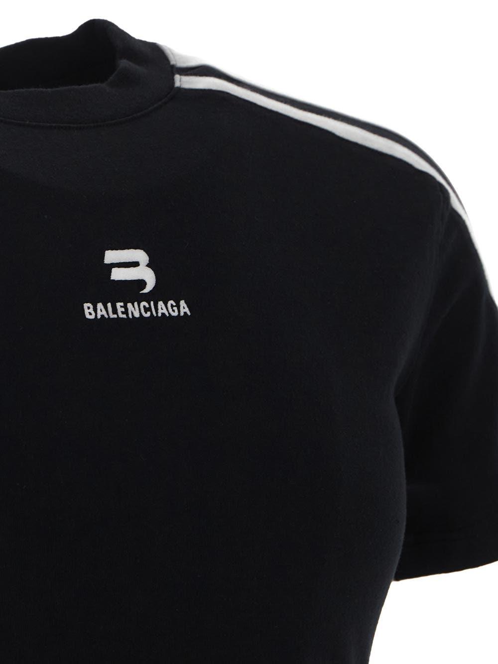 Balenciaga Sport B Shrunk T-shirt in Black for Men | Lyst Balenciaga Sport B Shrunk T-shirt in Black for Men | Lyst