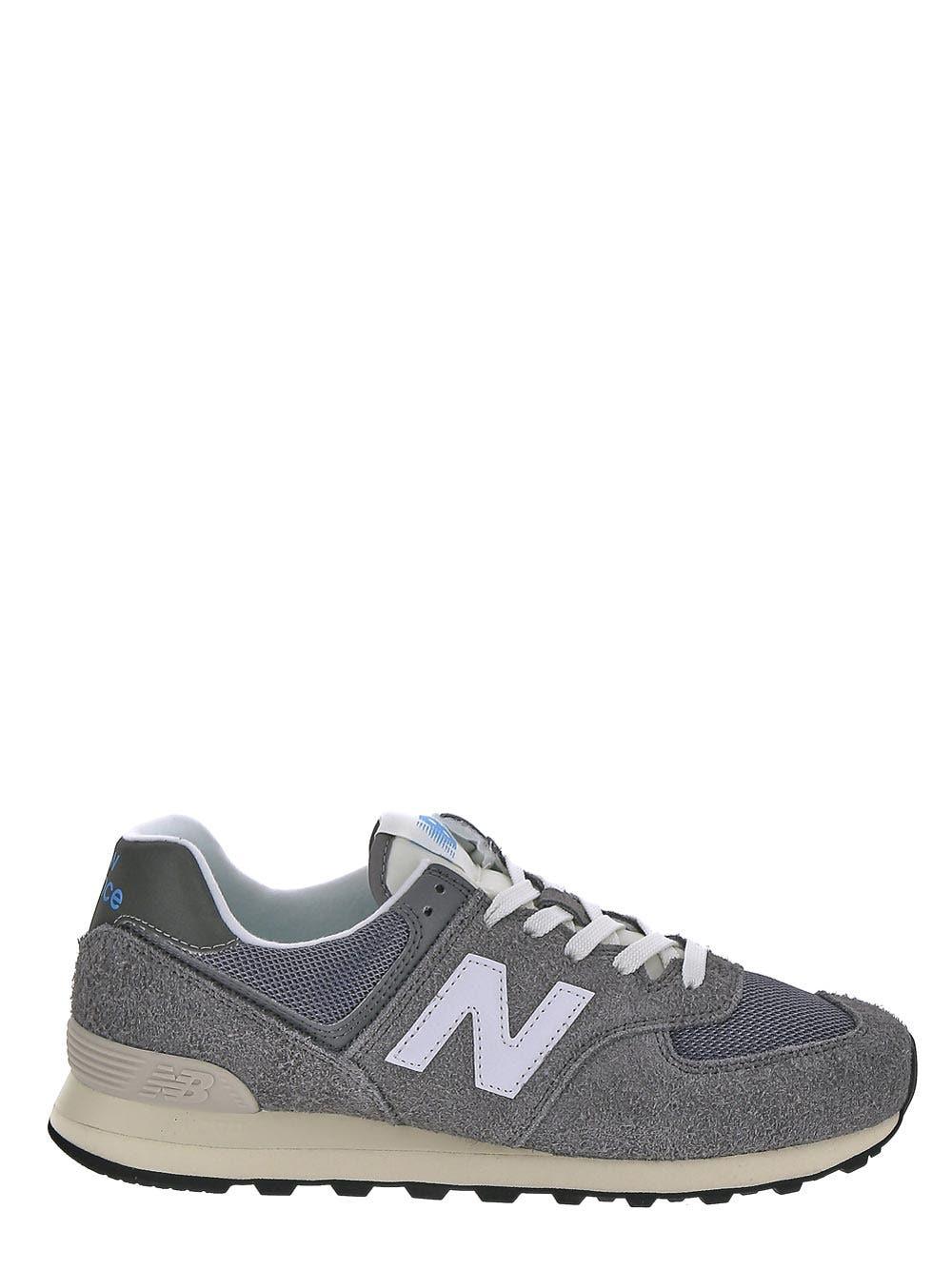 New Balance U574 Sneakers in White Lyst