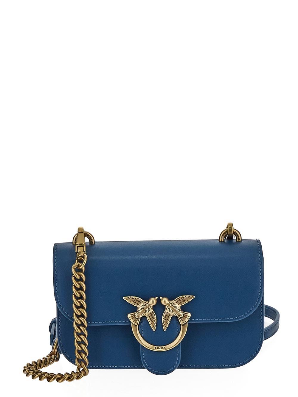 Pinko Baby Love Bag Bell Simply in Blue | Lyst