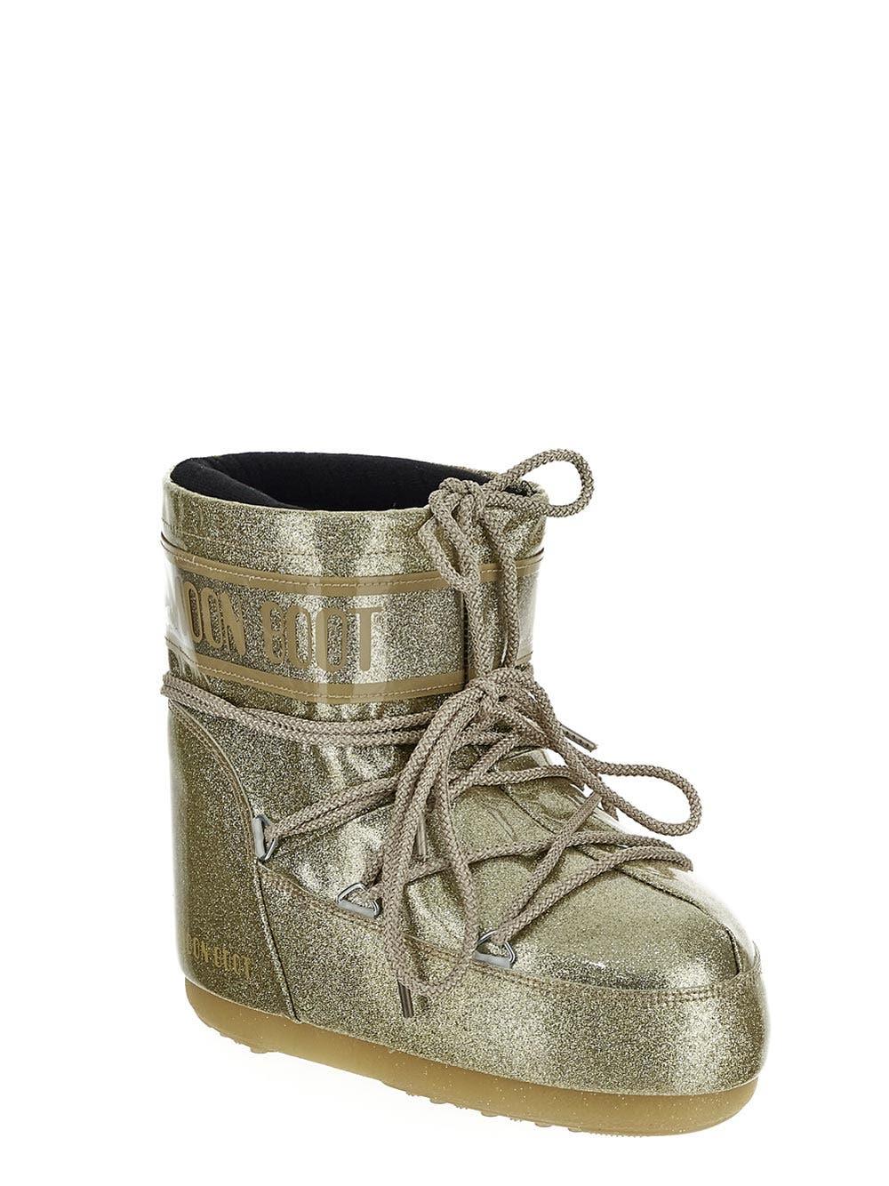 icon low glitter women silver in PVC - MOON BOOT - d — 2