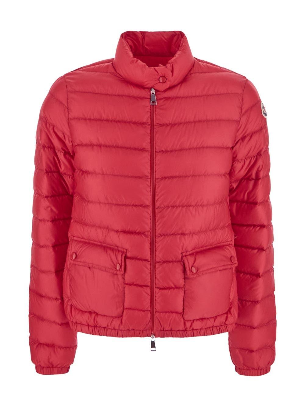 Moncler Synthetic Lans Jacket in Pink | Lyst