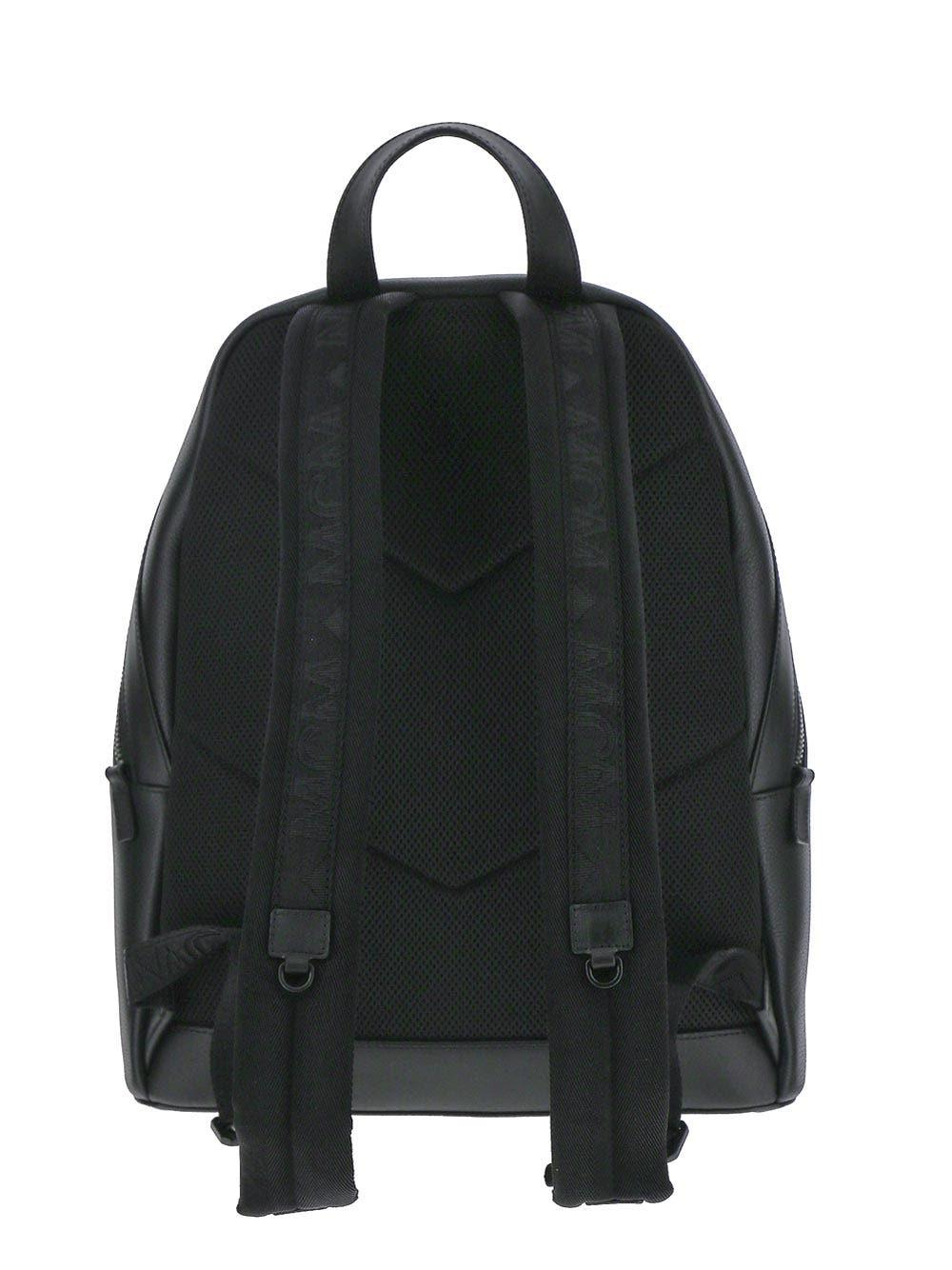 MCM Black Backpack | Lyst