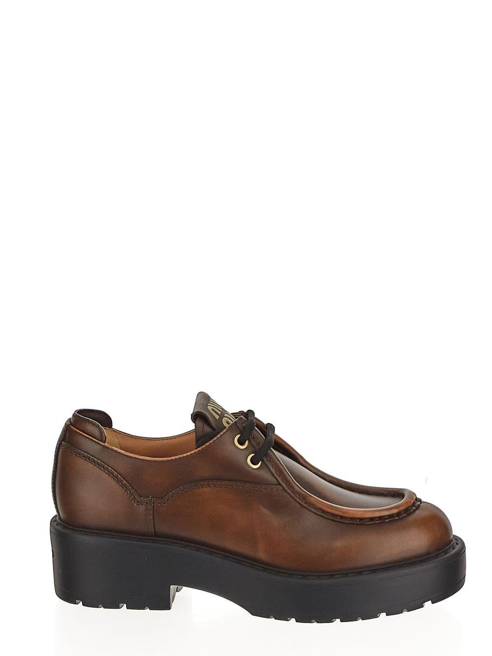 Miu Miu Lace-ups for Women | Online Sale up to 40% off | Lyst