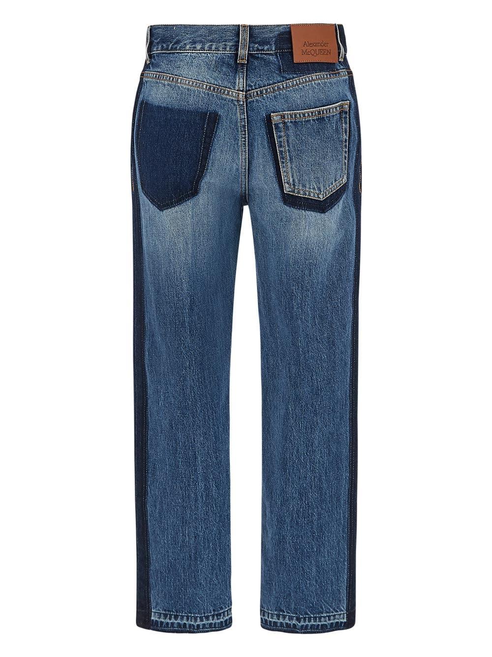 Alexander McQueen Denim Jeans Woman in 