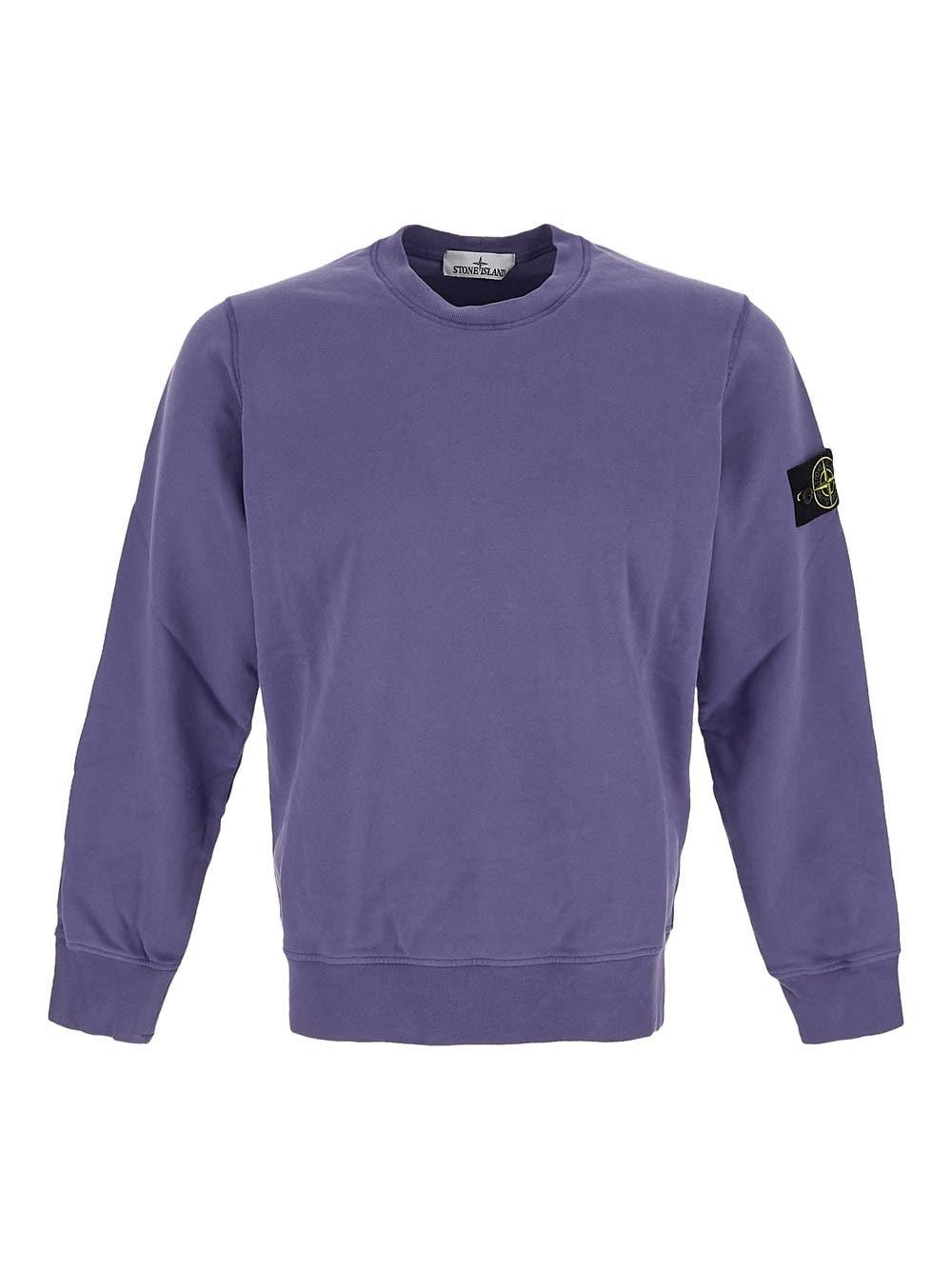 Stone island store lilac sweatshirt
