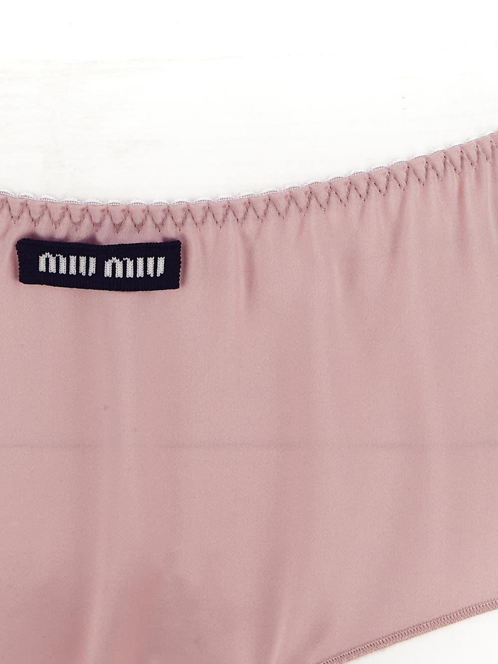 Miu Miu Silky Culottes in Pink