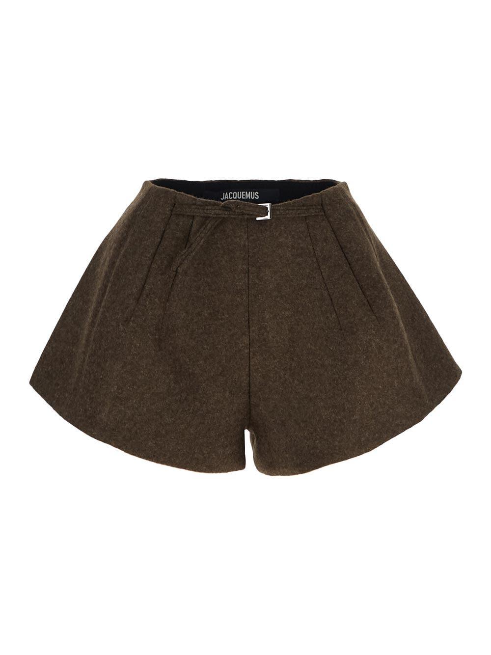 Jacquemus Le Short Boule in Brown Lyst