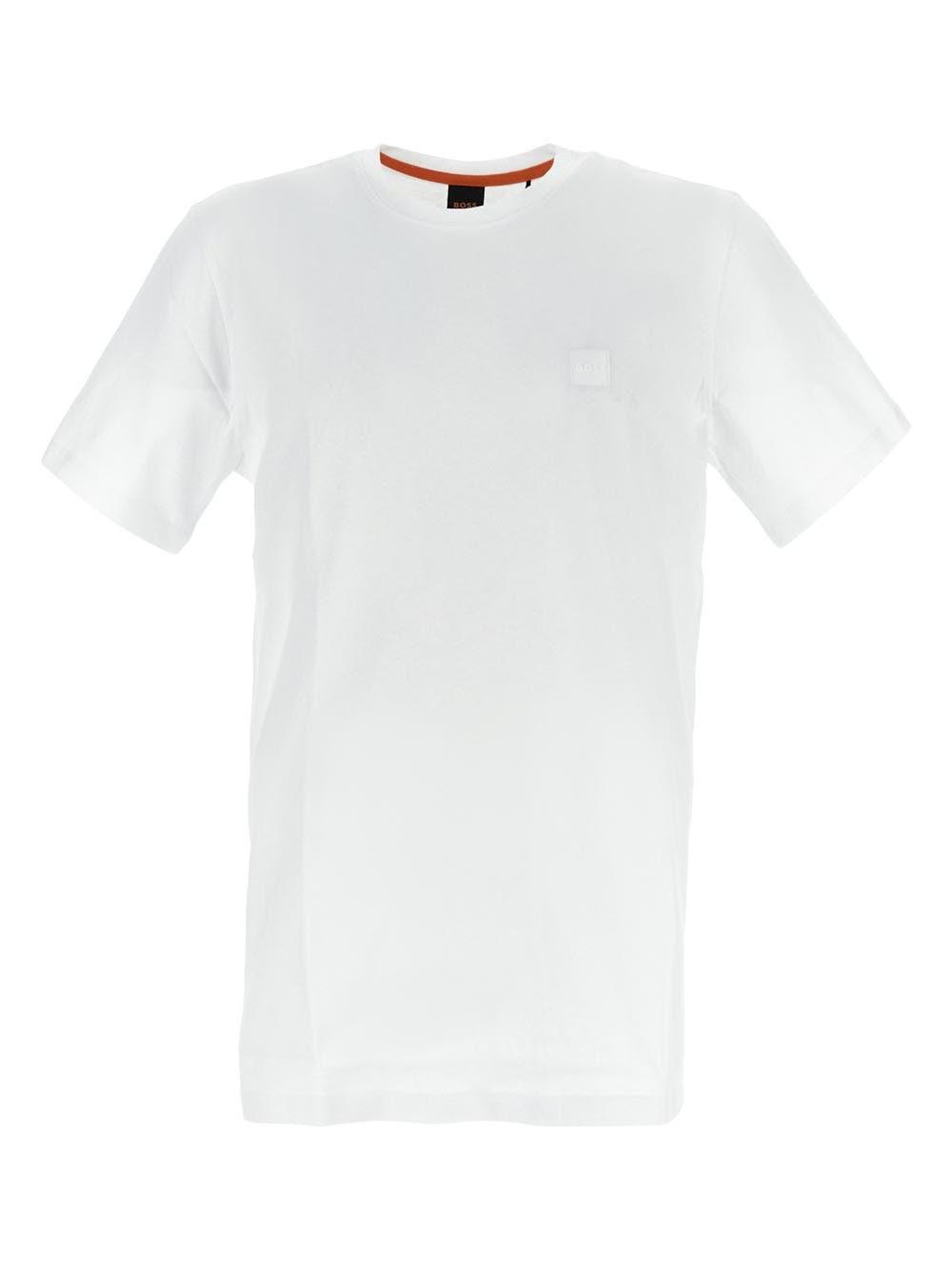 Hugo boss hot sale plain white shirt