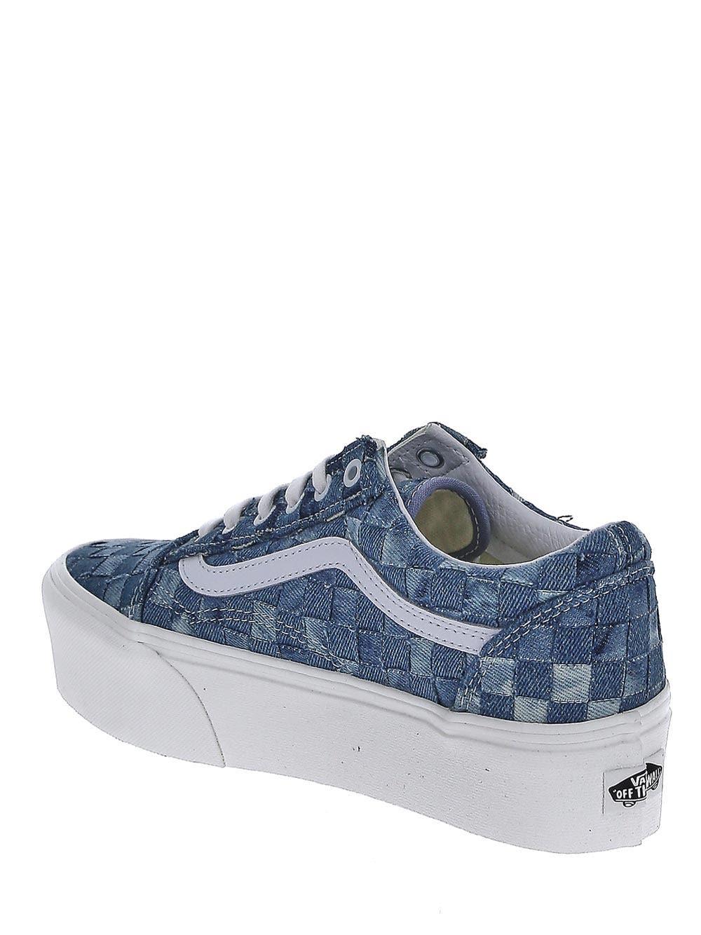 Vans Denim Sneakers in Blue | Lyst