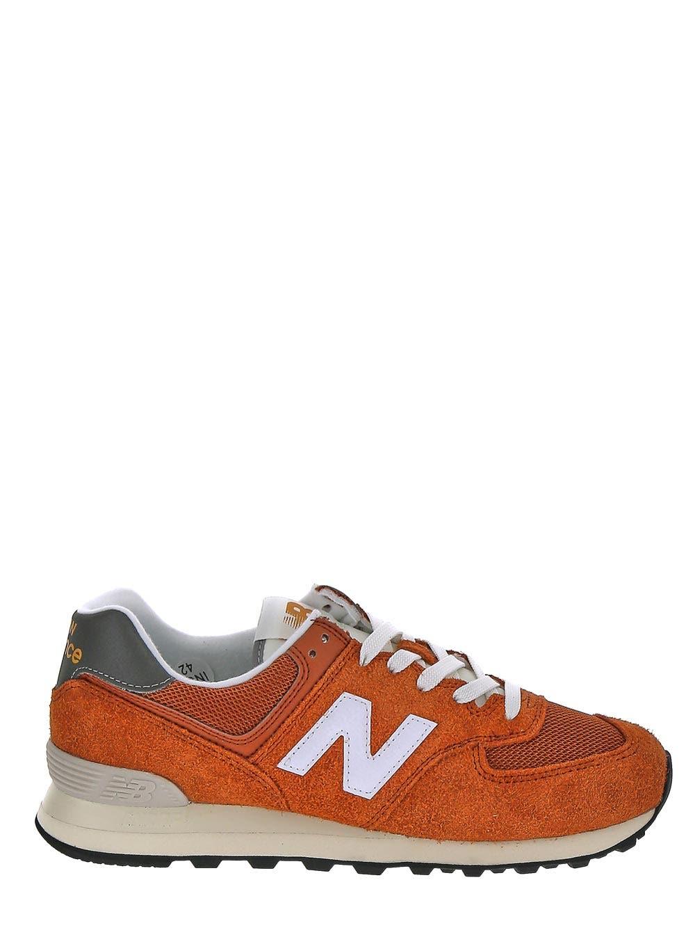New Balance U574 Sneakers in Brown | Lyst