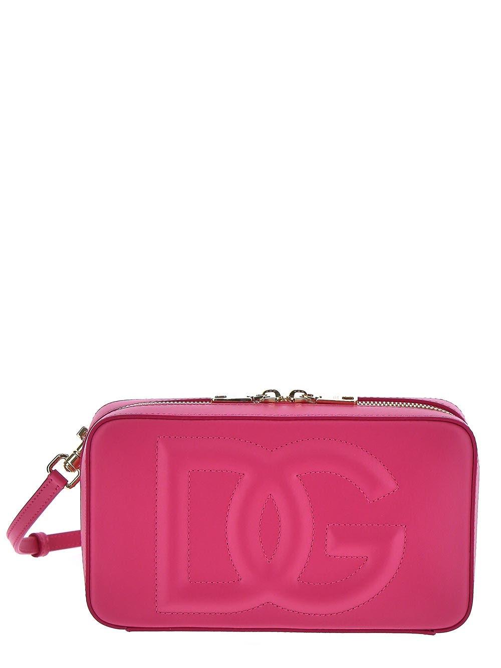 Dolce & Gabbana Small Dg Camera Bag in Pink | Lyst