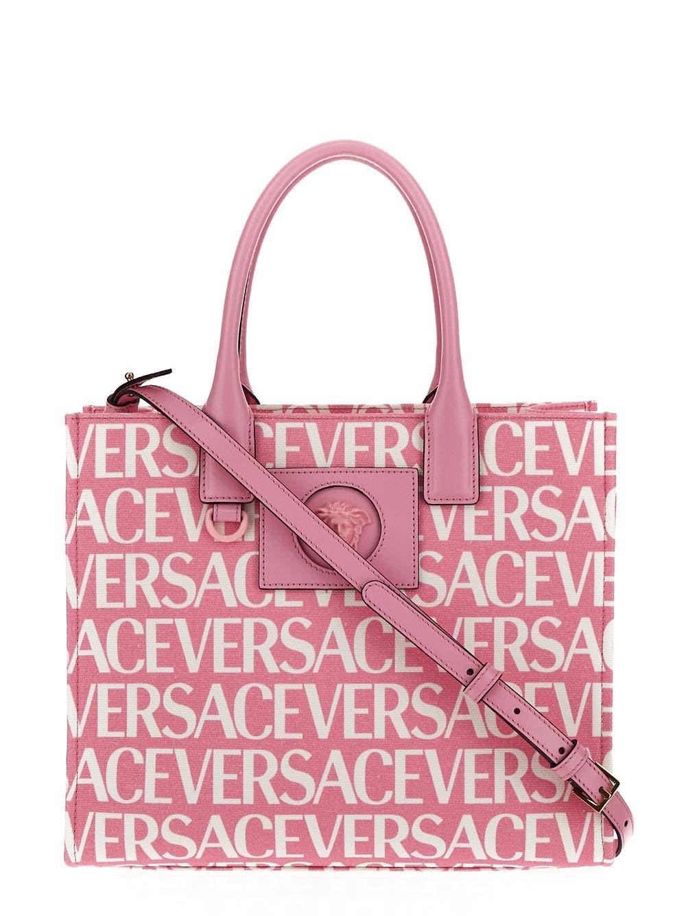 Versace Allover Tote Bag in Pink Lyst