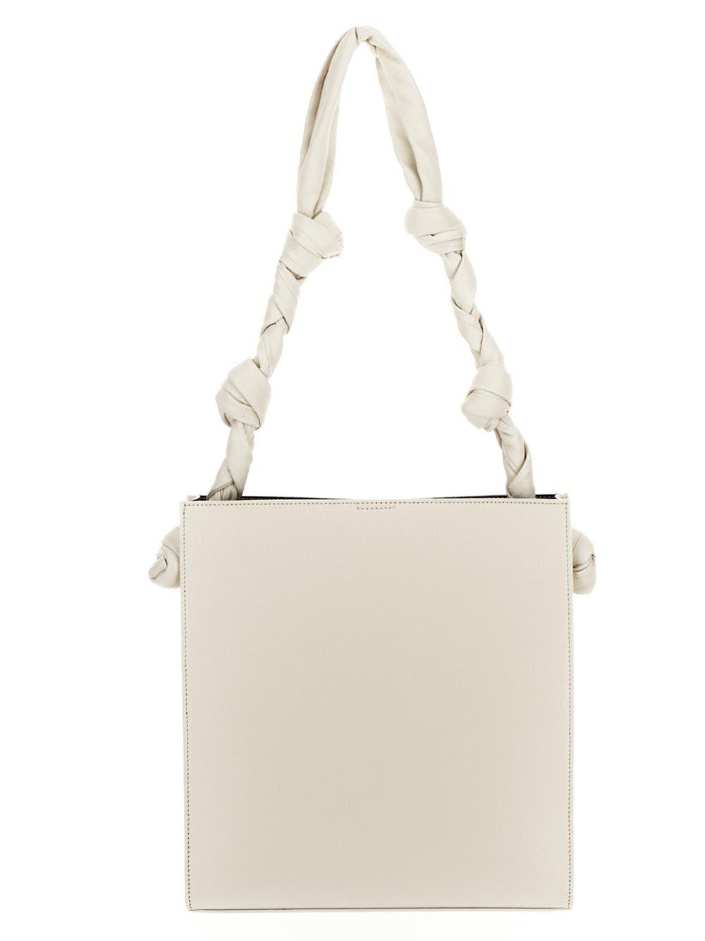 Jil Sander Tangle Medium Bag in Natural | Lyst