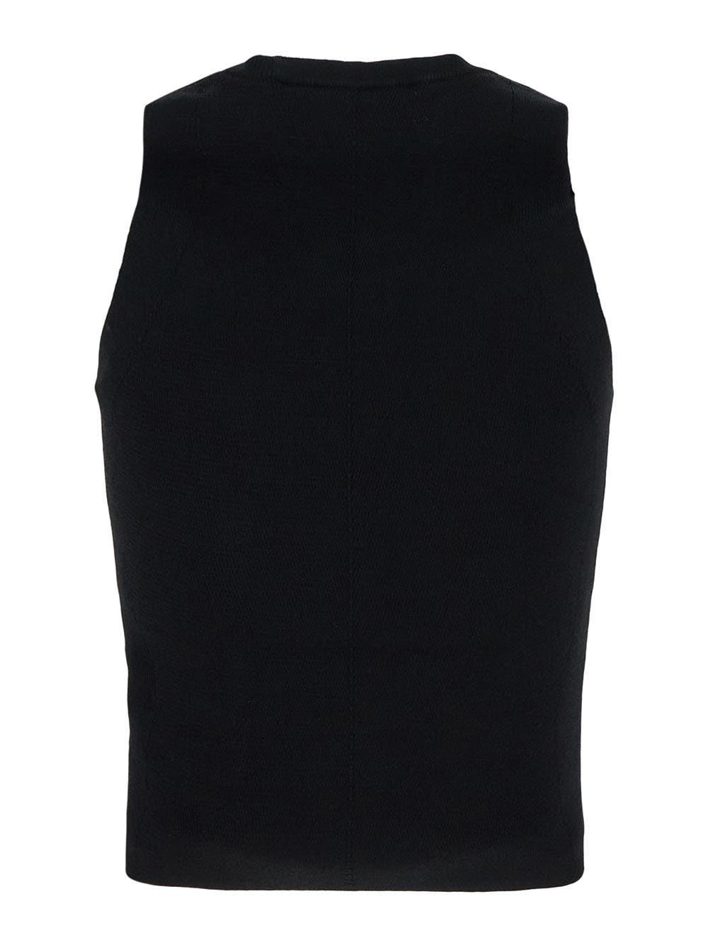 DIESEL M-onervax Ribbed-knit Turtleneck Top in Black | Lyst