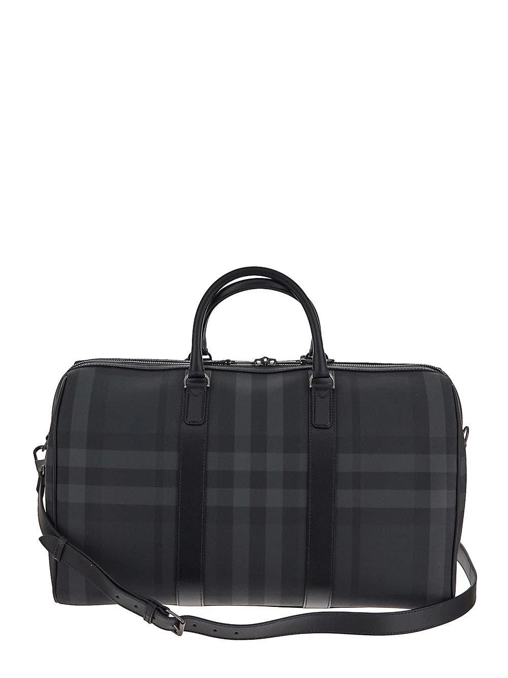 Burberry Check Medium Bowling Bag - Farfetch