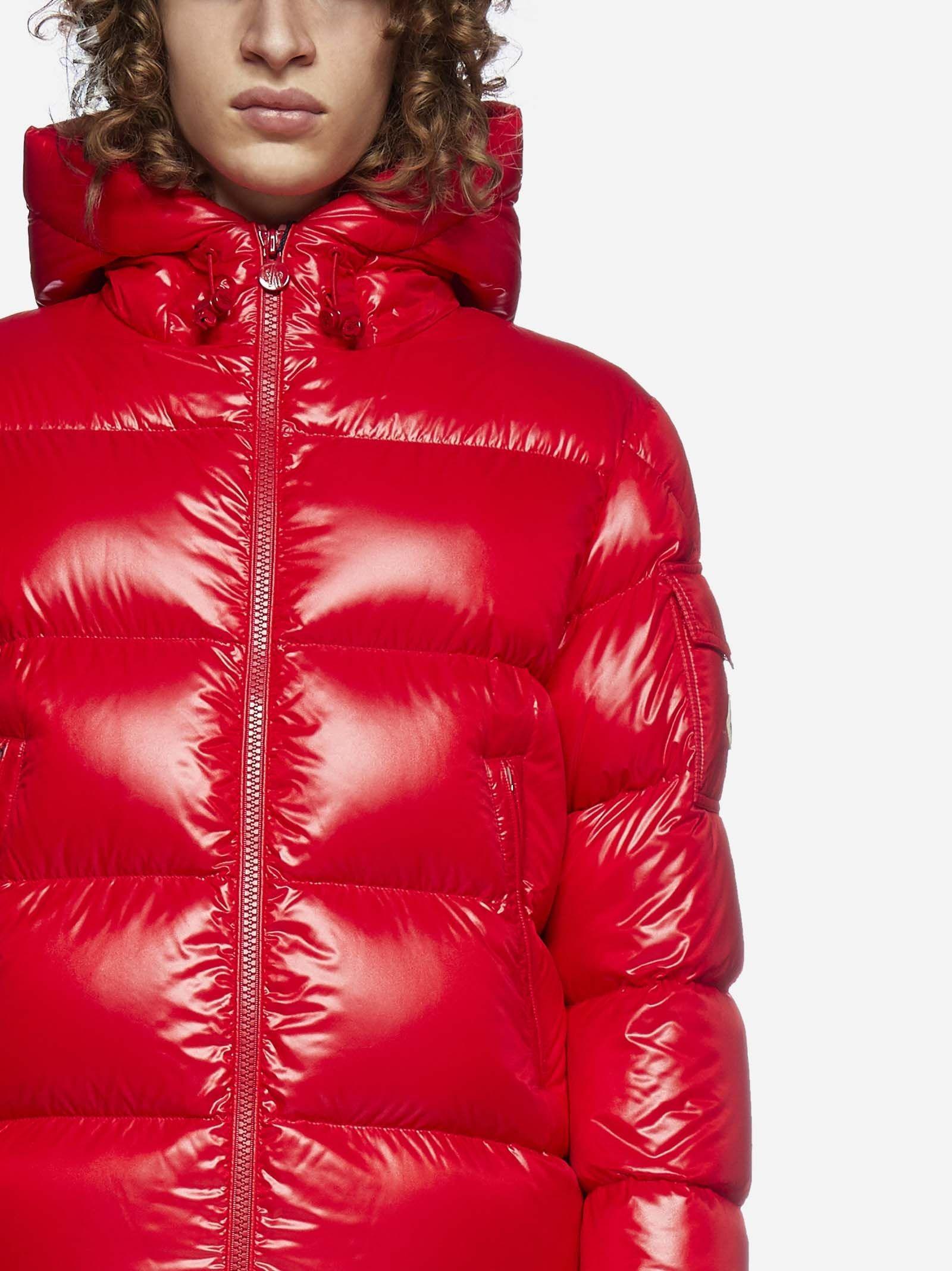 Moncler Red Jacket | Lyst