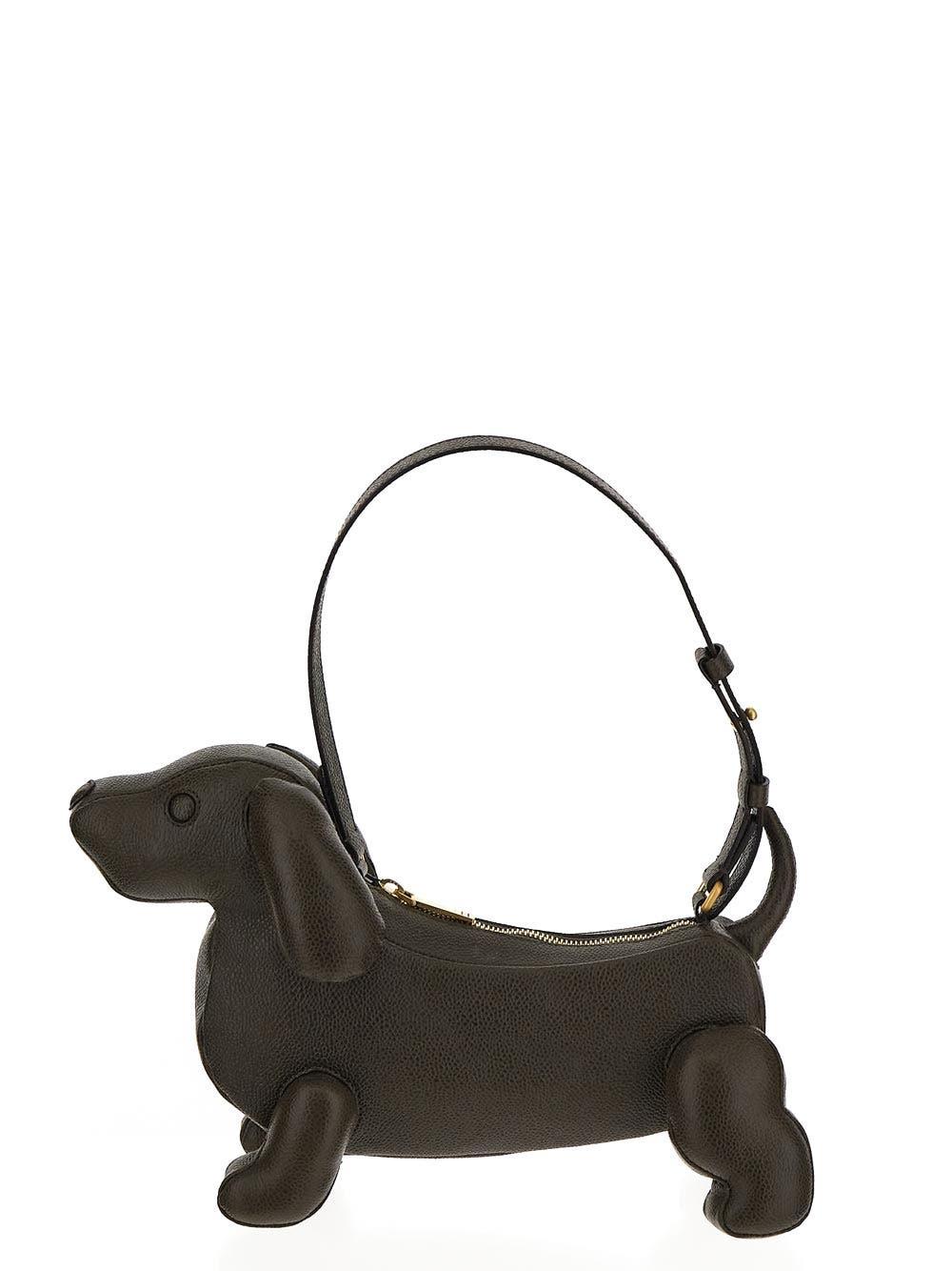 Thom Browne Hector Baguette Dog Bag in Brown Lyst