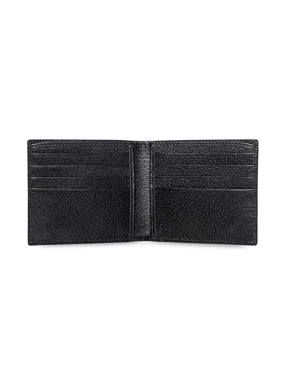 Gucci GG Marmont Leather Bi-fold Wallet in Black for Men - Save 2% | Lyst