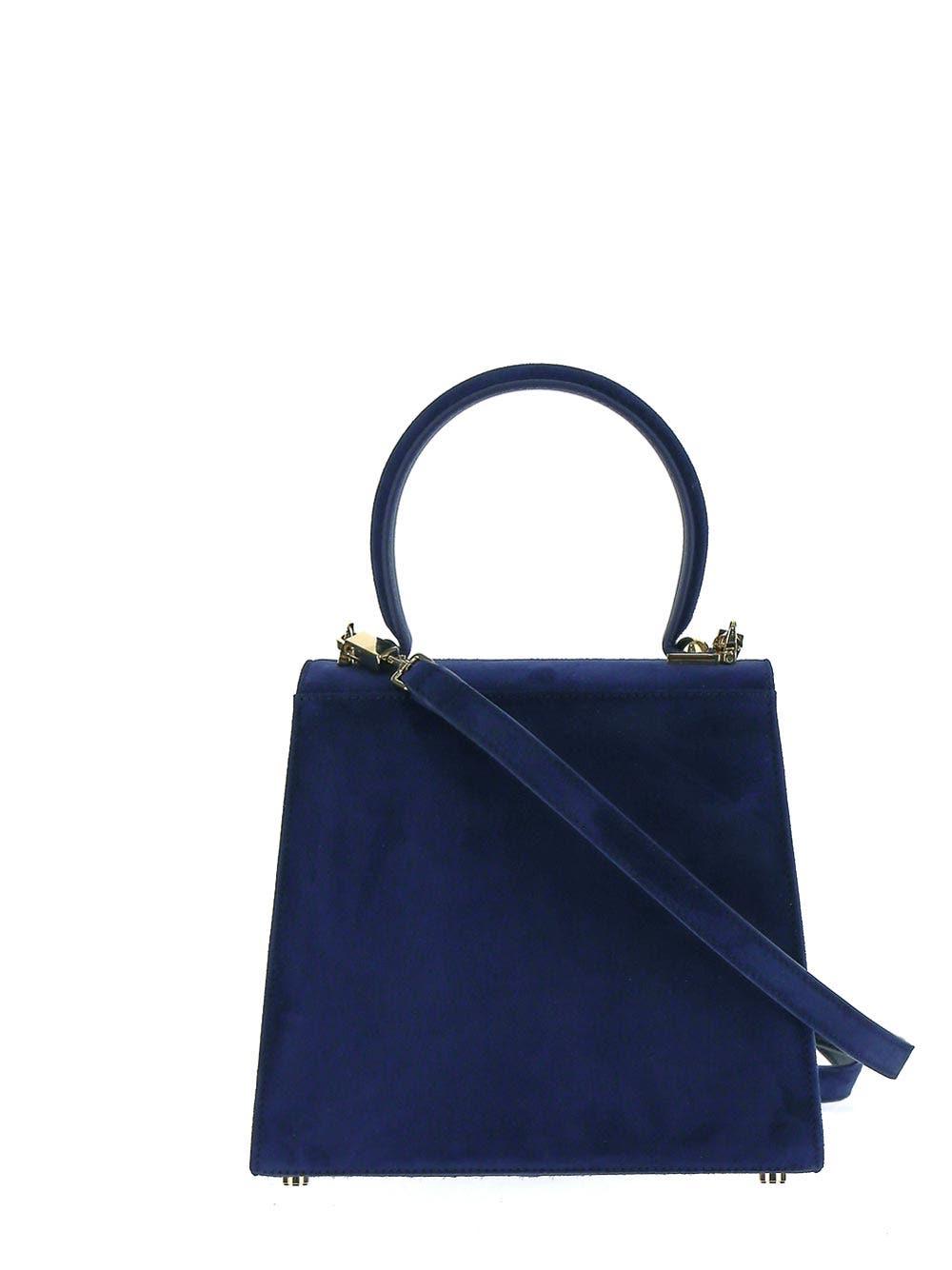 Ferragamo Iconic Top Handle Bag in Blue Lyst