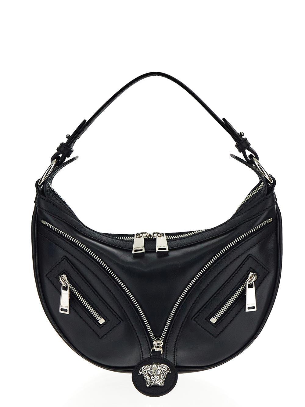 Versace Repeat Hobo Bag in Black Lyst