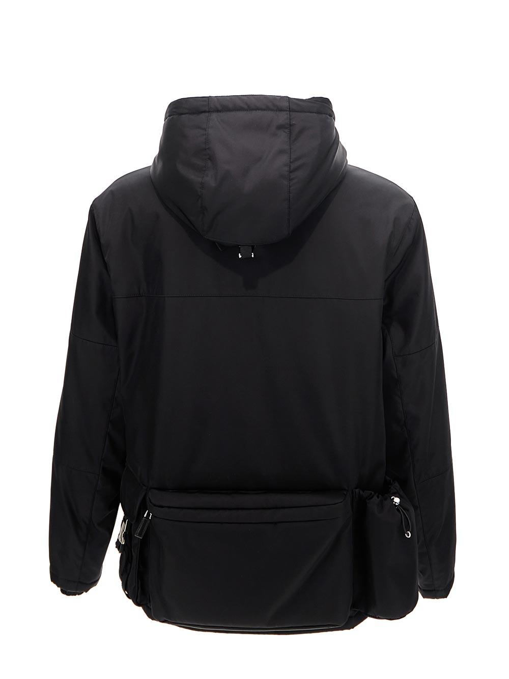 prada large pocket windbreaker