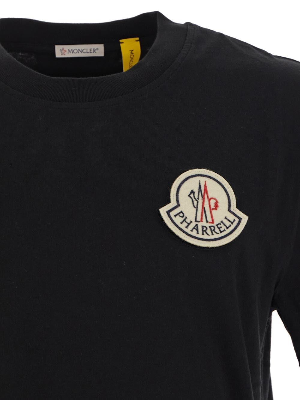 Moncler 'Large Logo' T-Shirt Black