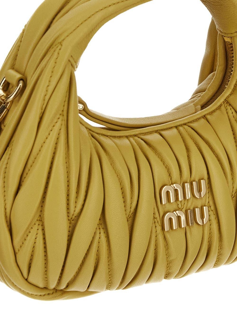 【SALE】 ◆MIUMIU◆Matelasse mini Hobo Bag トートバッグ Miu Miu Wander Matelassè Mini Hobo Bag Miu Miu