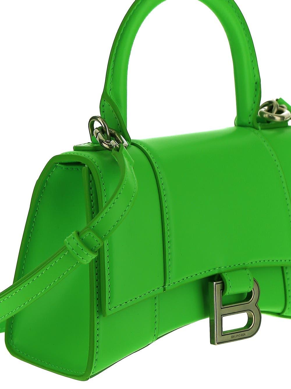 Balenciaga Hourglass Xs Handbag Box in Green