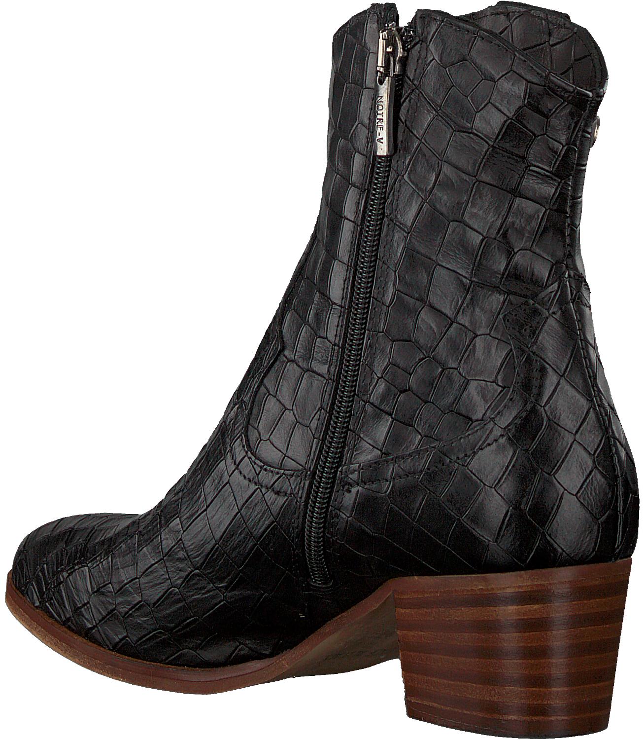 Zwart Notre-V Enkellaarsjes: Winkel tot −50% | Stylight